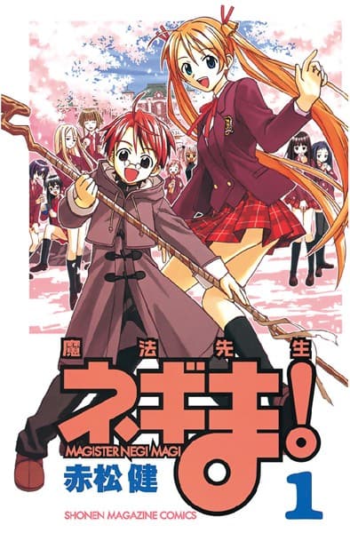 魔法先生ネギま! の表紙